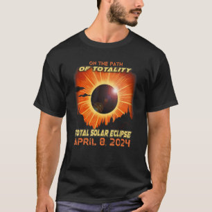 Camiseta Campo En El Camino De La Totalidad De La Ce Solar