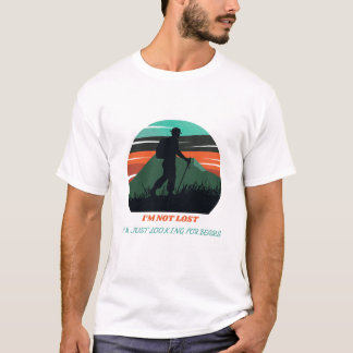Camiseta Campo en negrita. Llevar Wild. - Tees de camping N