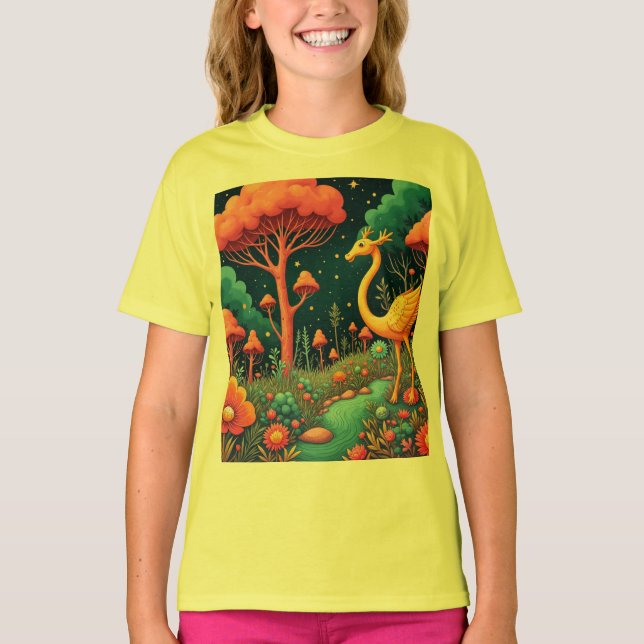 Camiseta Campo encantado (Anverso)