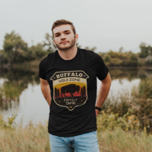 Camiseta Campo familiar de la zona salvaje de Buffalo   Cam