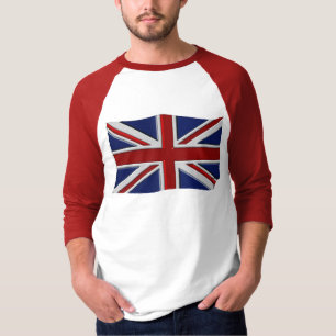 Camiseta CAMPO Patriótico DE LA BANDERA BRITÁNICA DE LA UNI