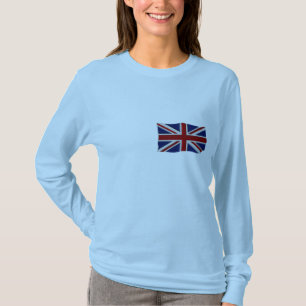 Camiseta CAMPO Patriótico DE LA BANDERA BRITÁNICA DE LA UNI