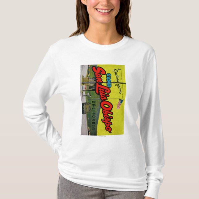 Camiseta Campo San Luis Obispo, California (Anverso)