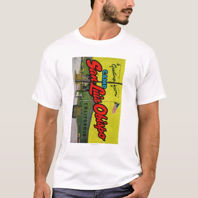 Camiseta Campo San Luis Obispo, California (Anverso)