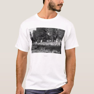 Camiseta Campo Sherman, opinión de Oregon de las cabinas d