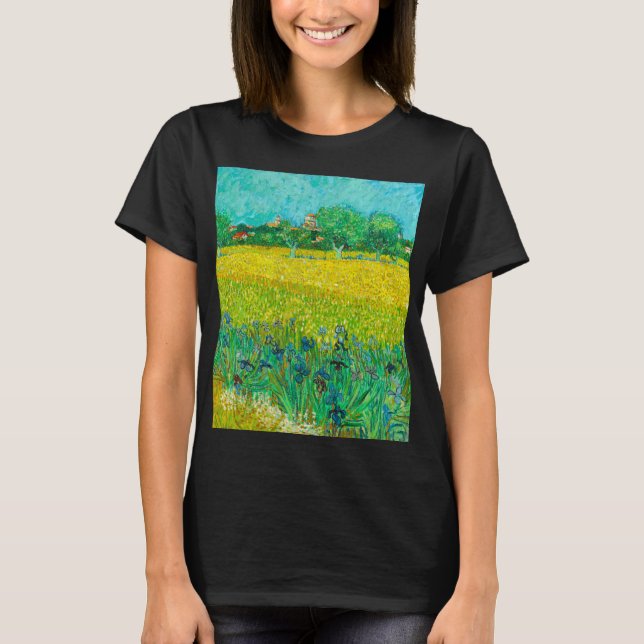 Camiseta Campo Van Gogh con irlandeses cerca de Arles (Anverso)