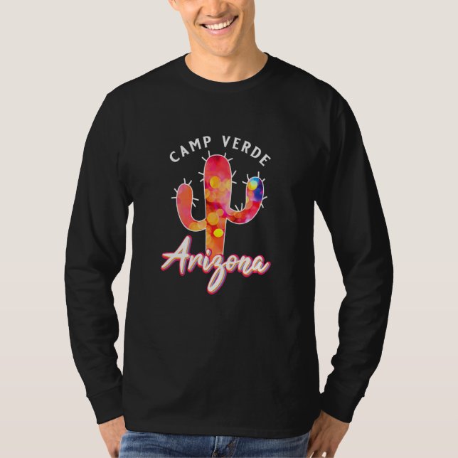 Camiseta Campo Verde Arizona Uu Deert Cactus Vacation Souv (Anverso)