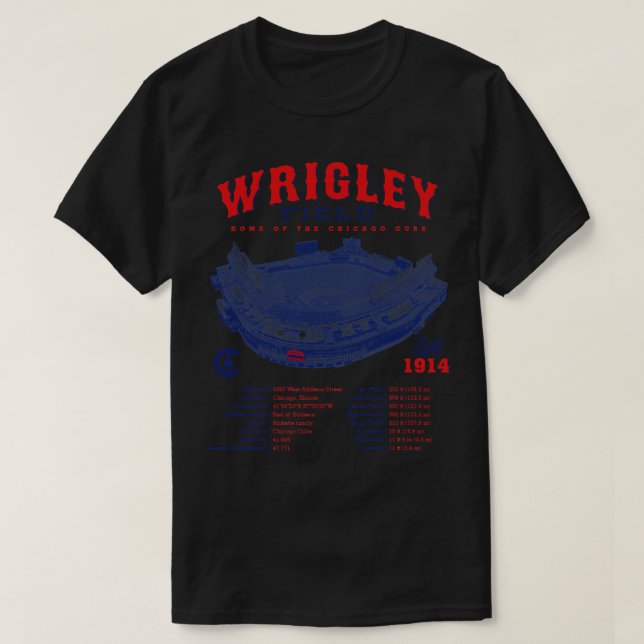 Camiseta Campo Wrigley (Diseño del anverso)