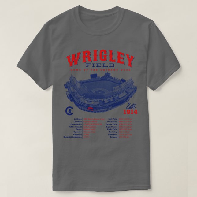 Camiseta Campo Wrigley (Diseño del anverso)