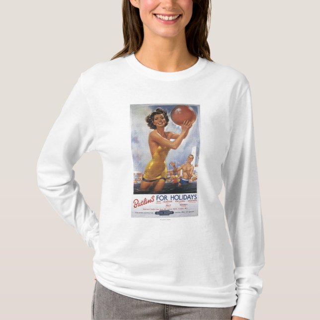 Camiseta Campos de Ava Gardner Butlin idéntico (Anverso)