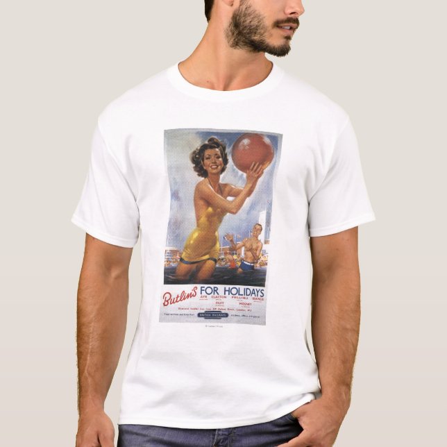 Camiseta Campos de Ava Gardner Butlin idéntico (Anverso)