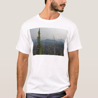 Camiseta Campos de lava y panorámico en el paso Oregon de