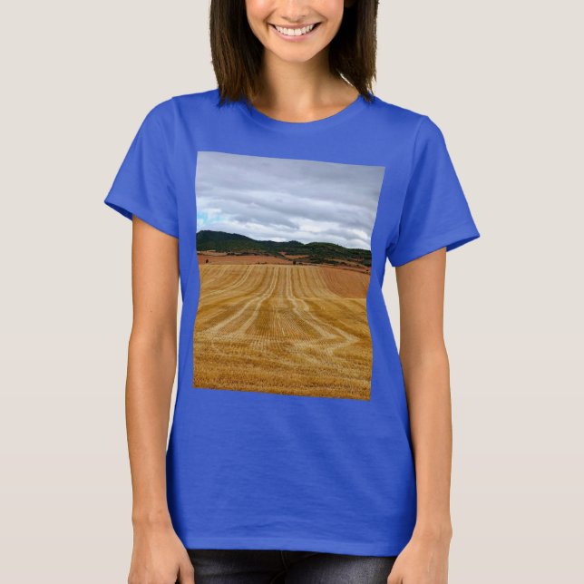 Camiseta Campos de trigo (Anverso)