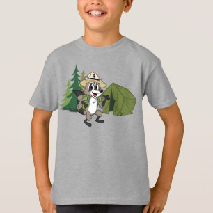 Camiseta Campout americano de Rick el del guardabosques
