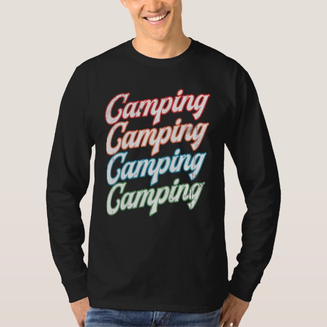 Camiseta Campsite Campers Para Aventureros (Anverso)