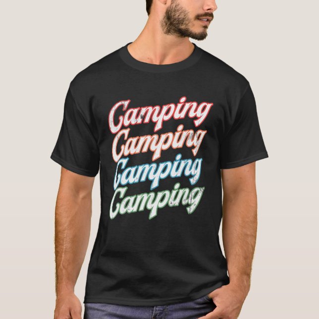 Camiseta Campsite Campers Para Aventureros (Anverso)