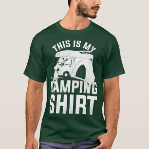 Camiseta Campsite Nature Camp Funny Camper Camping al aire 