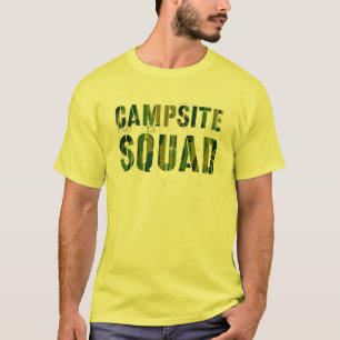 Camiseta CAMPSITE SQUAD Camo equipo de profesores de verano