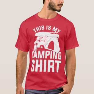 Camiseta Campsite Wildlife Caravan Natural Camper Ca al air