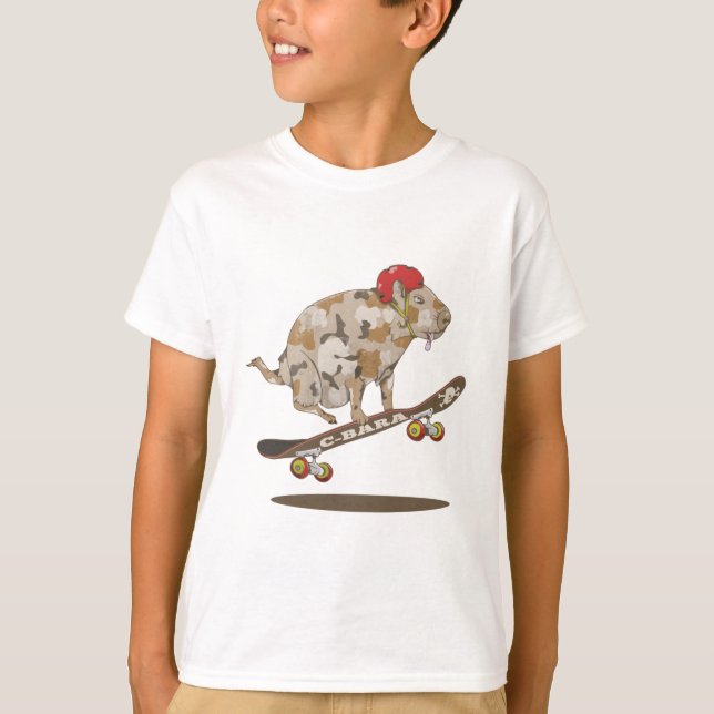 Camiseta Camuflaje Capybara T-Shirt (Anverso)