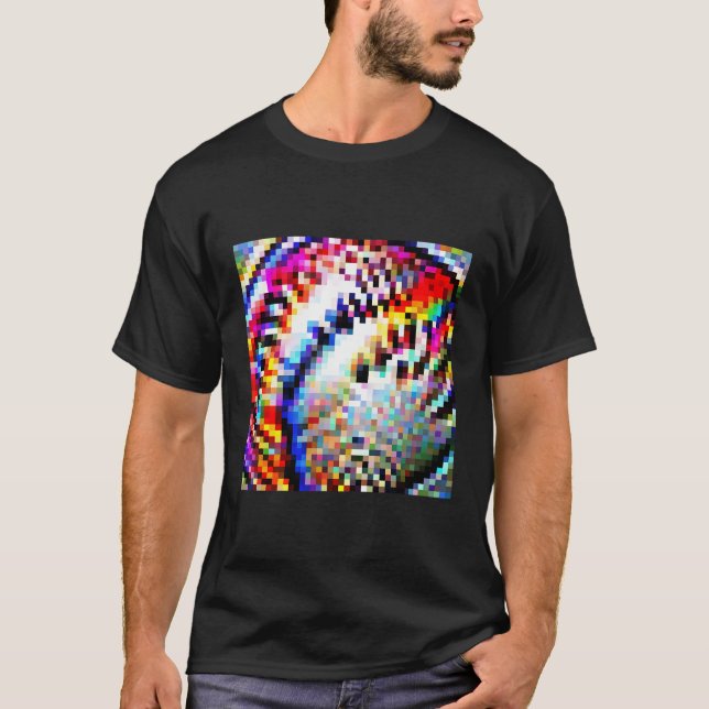 Camiseta Camuflaje Contra Reconocimiento Facial Contrario I (Anverso)