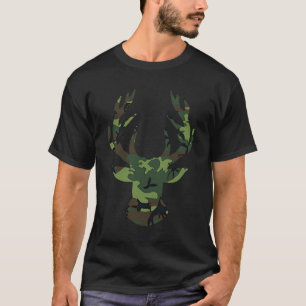 Camiseta Camuflaje de caza de ciervos Camo temporada de caz
