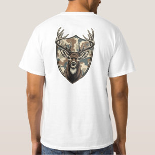 Camiseta Camuflaje de Caza de Ciervos – Club o Viaje Person