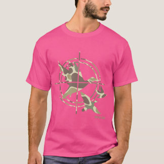 Camiseta Camuflaje de caza de patos voladores Camo patos ca