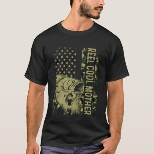 Camiseta Camuflaje de la madre de Reel Guay Bandera America
