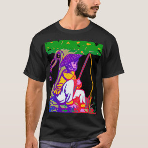 Camiseta Camuflaje de niño joven Bajo Pescado Nacido Ir a P