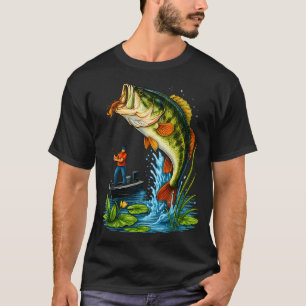 Camiseta Camuflaje de pesca bandera estadounidense de EE. U