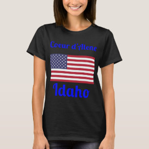 Camiseta Camuflaje de pesca bandera estadounidense de EE. U