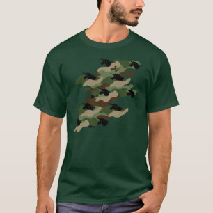 Camiseta Camuflaje del unicornio
