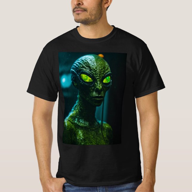 Camiseta Camuflaje extraterritorial: Halloween en la Di Hum (Anverso)