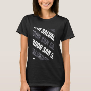 Camiseta Camuflaje gris del patrón Camo de San Salvador