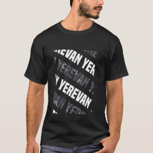 Camiseta Camuflaje gris del patrón de camo de Ereván