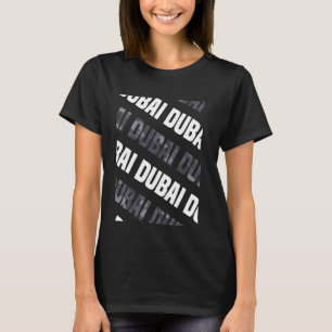 Camiseta Camuflaje gris del patrón del camo de Dubai