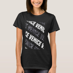 Camiseta Camuflaje gris del patrón del camo de Venecia