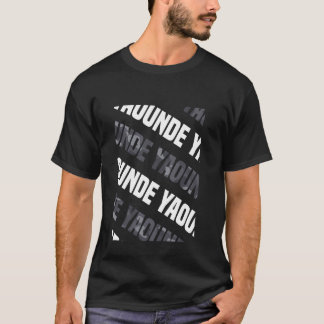 Camiseta Camuflaje gris del patrón Yaounde Camo