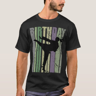 Camiseta Camuflaje Karate Hija Chica Cumpleaños Feliz Cam