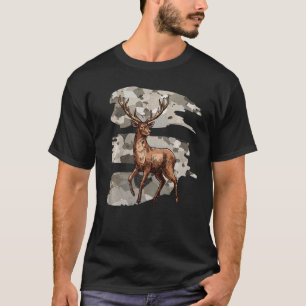 Camiseta Camuflaje militar estadounidense Deer Hunter Camo 