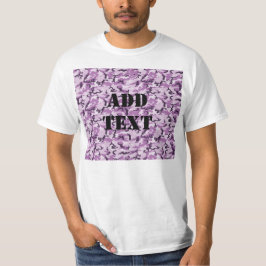 Camiseta Camuflaje rosa/morado de Woodland