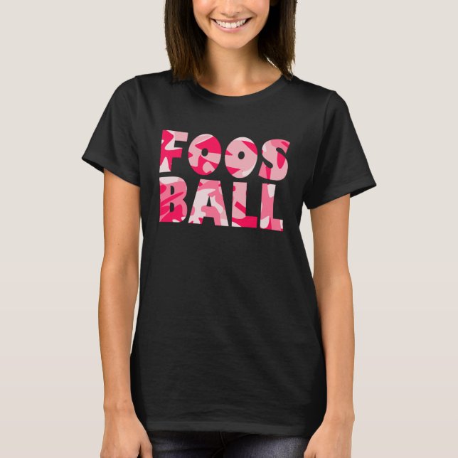 Camiseta Camuflaje rosado de fútbol (Anverso)