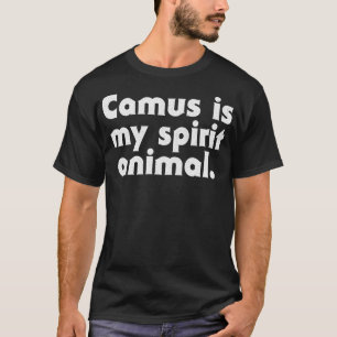 Camiseta Camus es mi animal espiritual