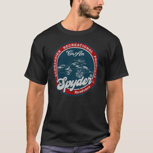 Camiseta Can-Am Spyder Retro   (Anverso)