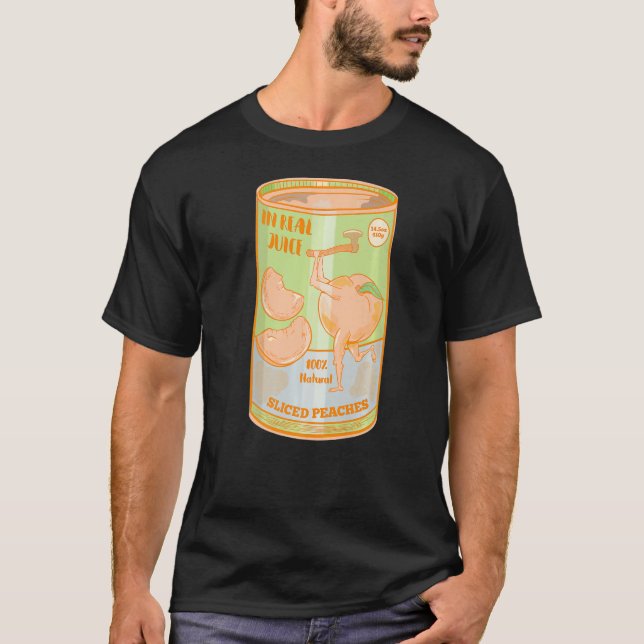 Camiseta Can of peaches (Anverso)