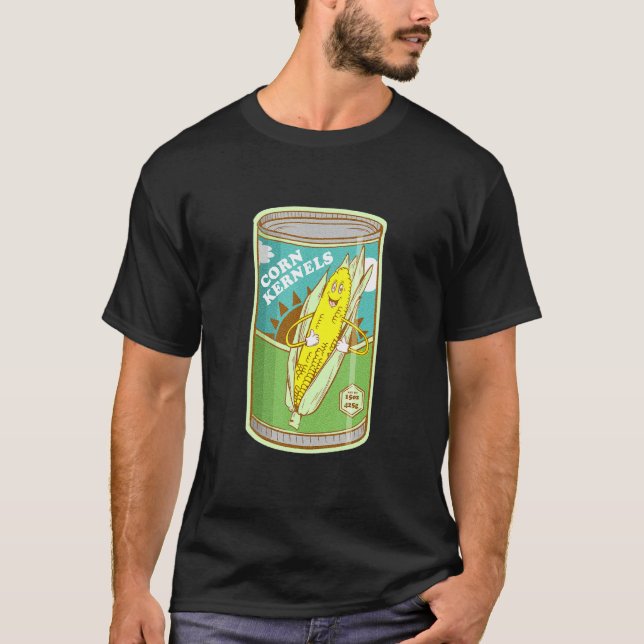 Camiseta Can Of Sweetcorn Pop Art (Anverso)