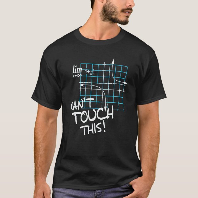 Camiseta CAN T TOUCH THIS EQUATION MATH Nerd Geek Graphic (Anverso)