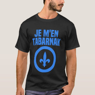 Camiseta Cana de bandera de Quebec de lengua francesa canad