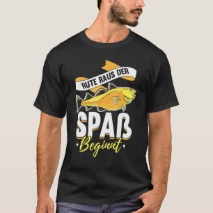 Camiseta Caña de Pescar Comienza la Diversión Fischer Dice